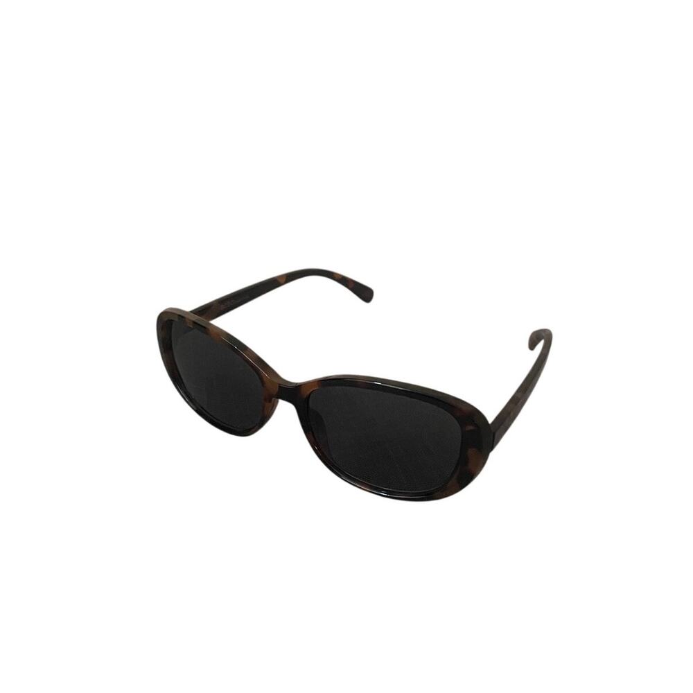 New BCBGeneration Womens Polarized Brown Tortoise Shell Oval Sunglasses
